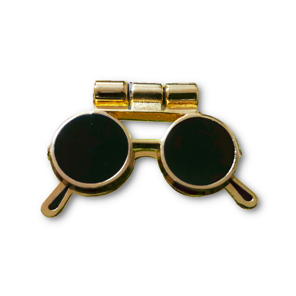 Flip-Up Glasses Pin
