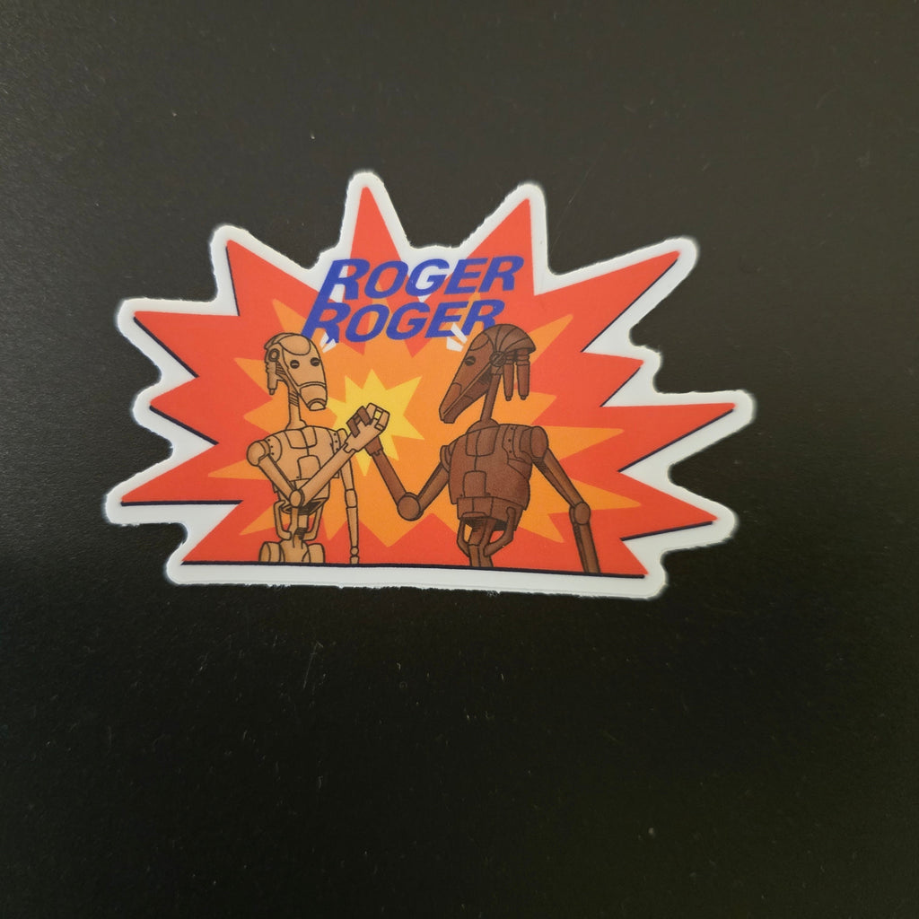 ROGER ROGER Sticker