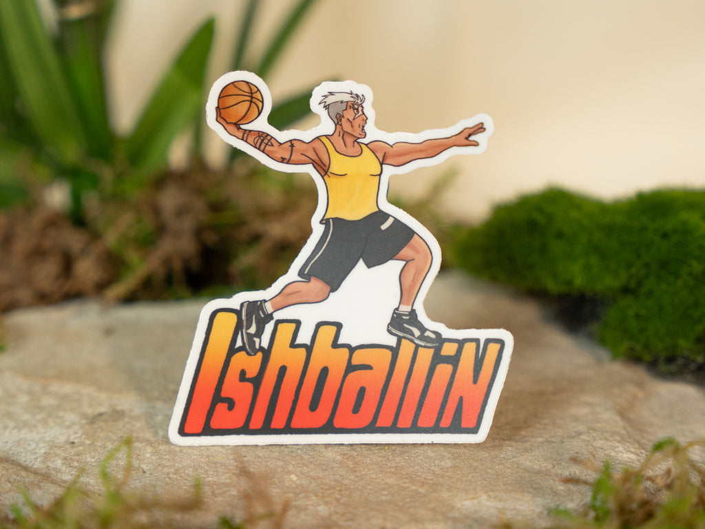 Ishballin Sticker