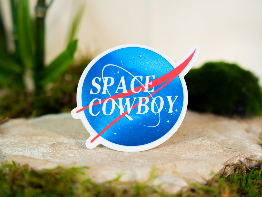 Space Cowboy Sticker
