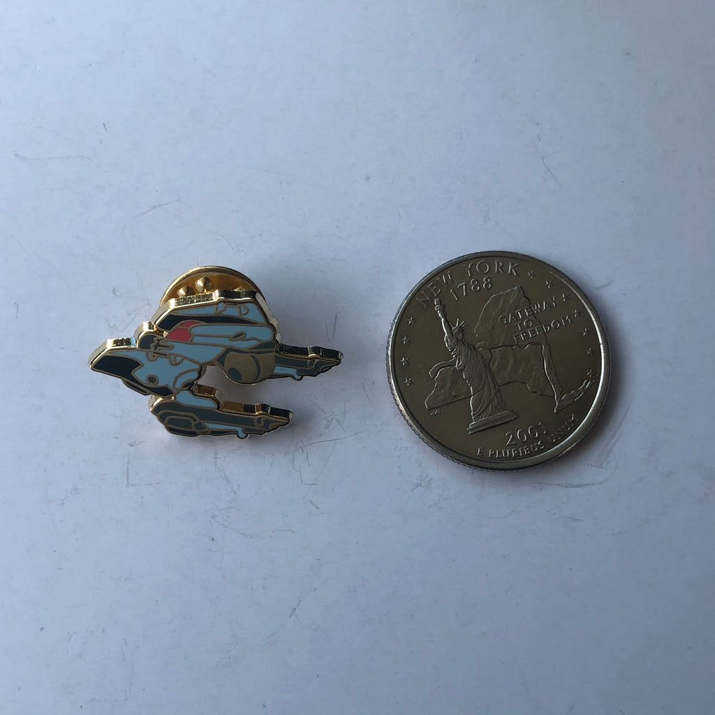 Swordfish & Red Tail Pin Set
