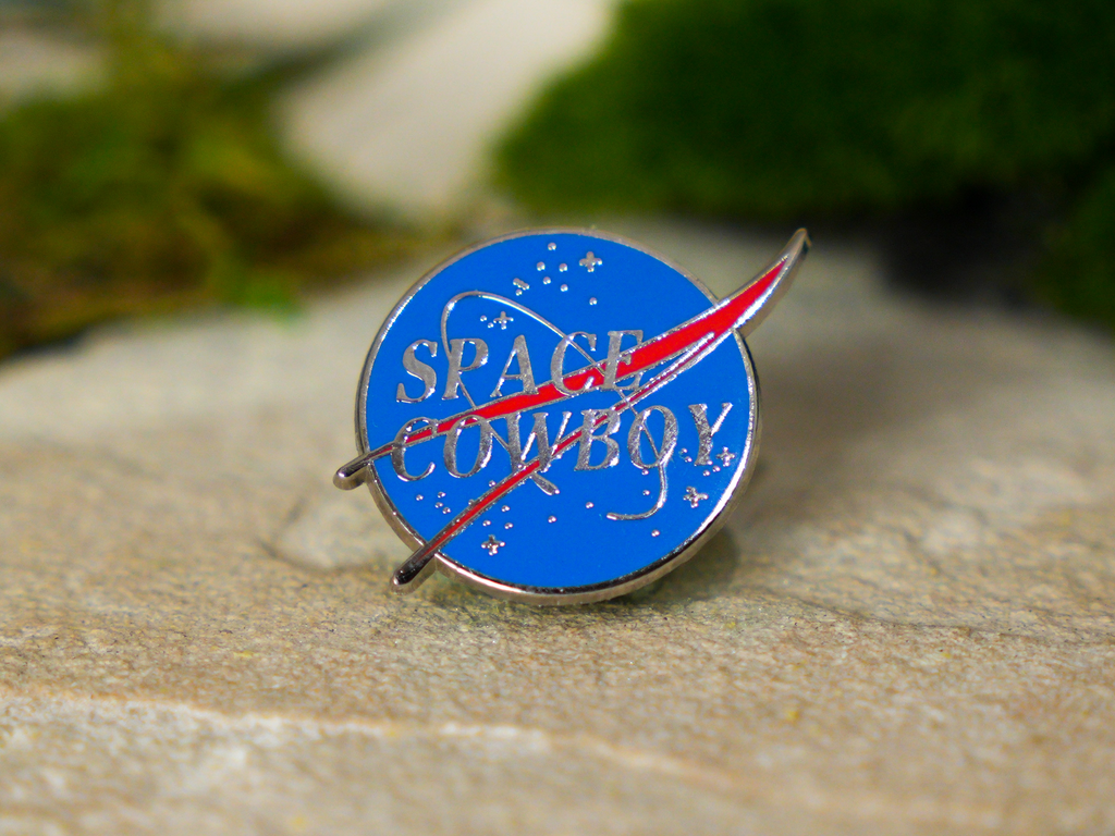 Space Cowboy Pin