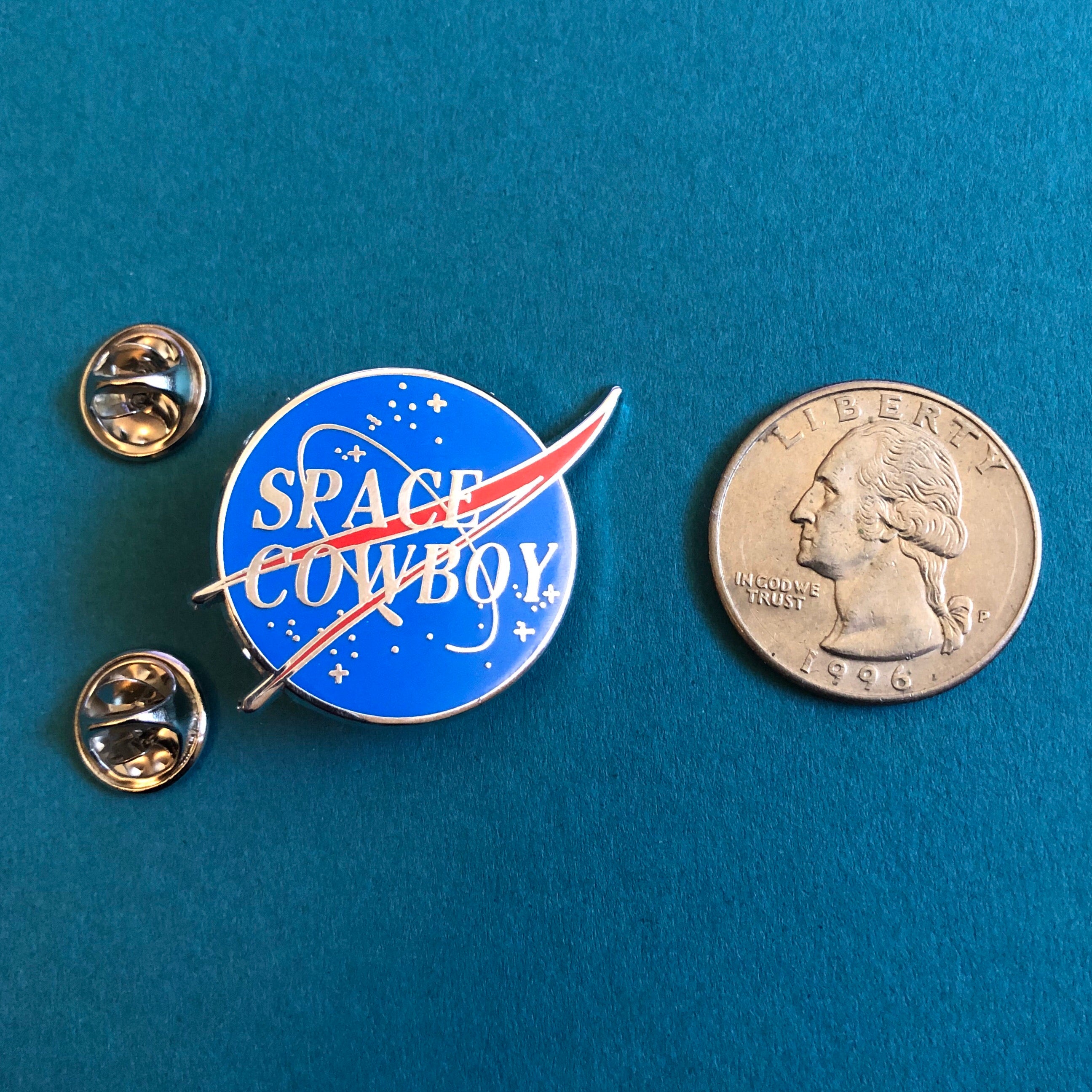 Space Cowboy Pin – Thenamel